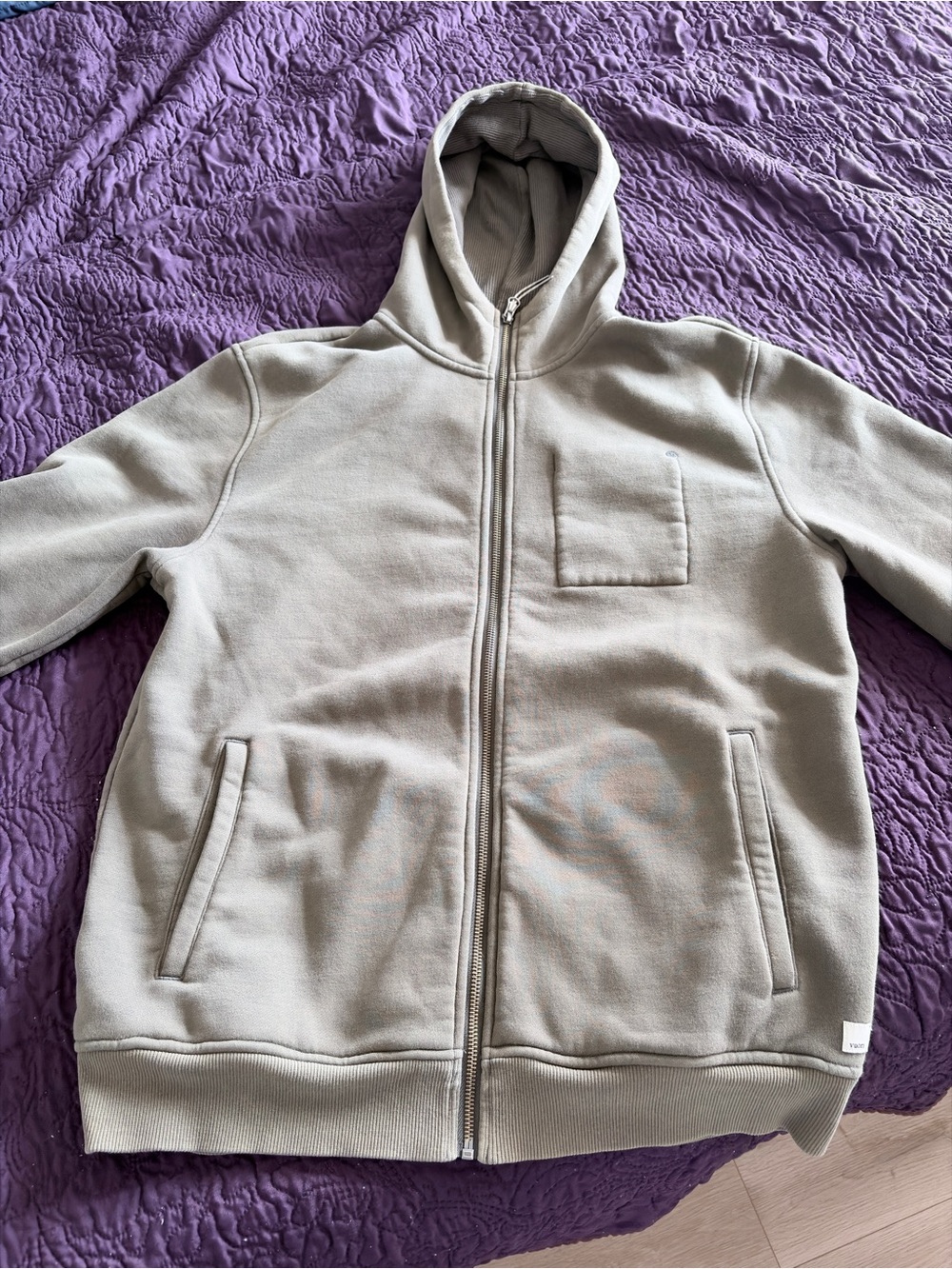 Vuori Seaside Fleece Men’s Zip-Up